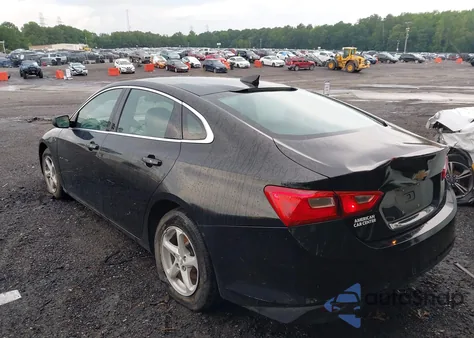 2016 Chevrolet Malibu Ls from USA, damaged, VIN 1G1ZB5ST9GF254389